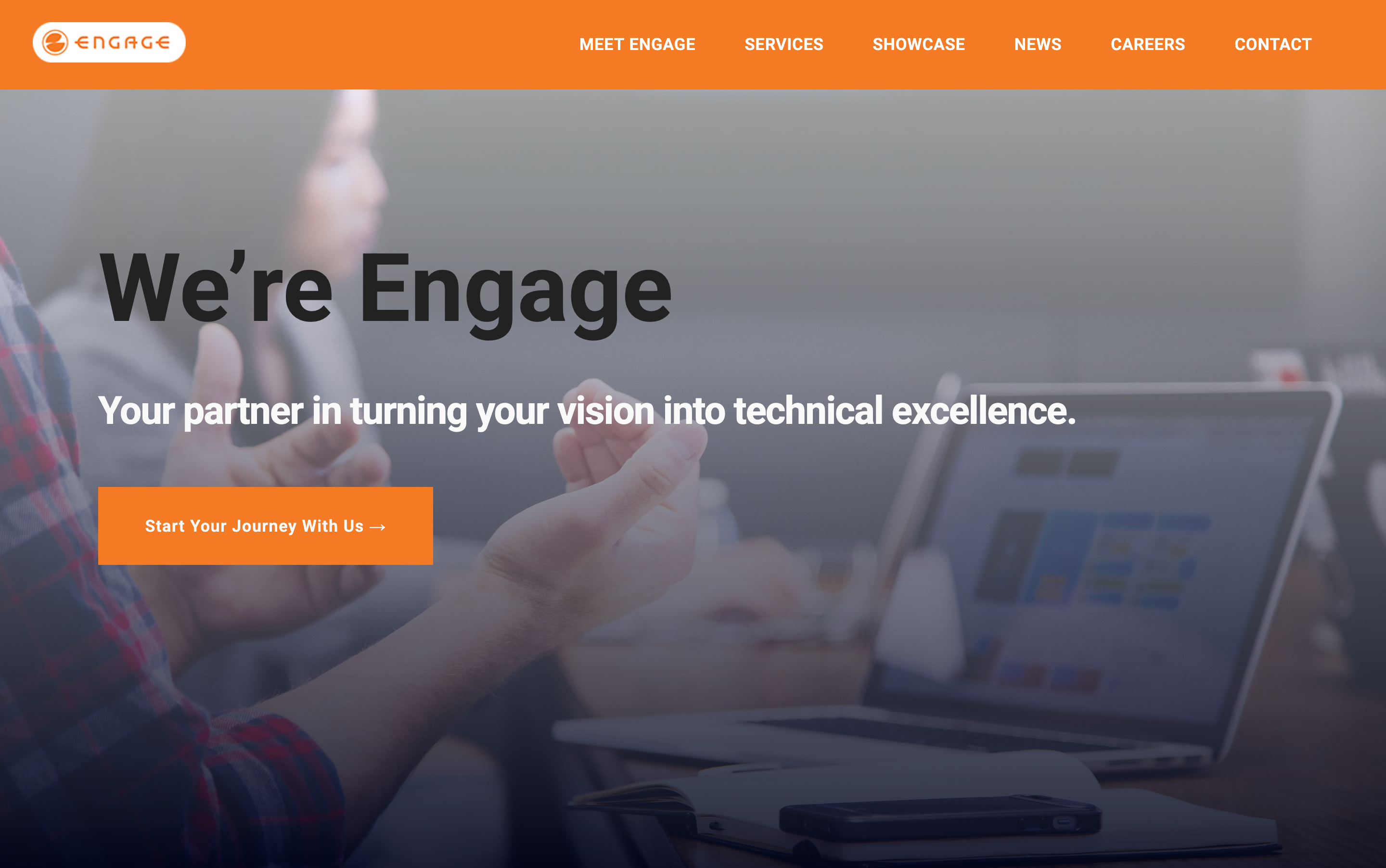 screencapture of engagesoftware.com